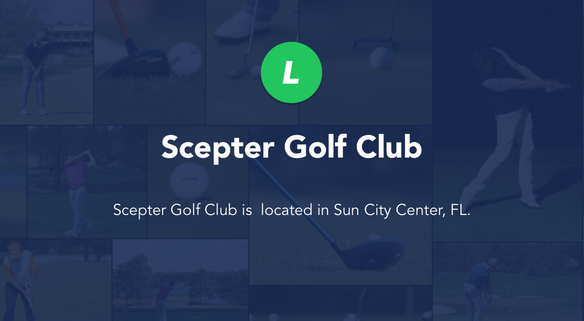 Scepter Golf Club Sun City Center Fl Local Golf Spot
